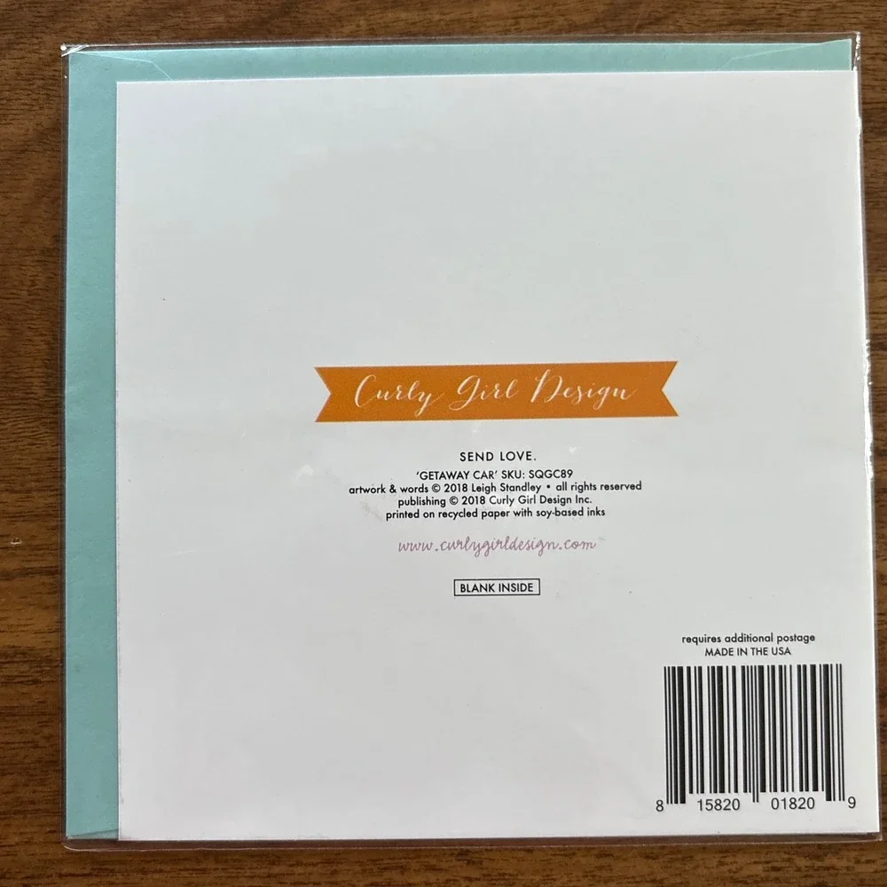 2 Curly Girl Greeting Cards Funny Thankful Best‎ Friends Friendship Support